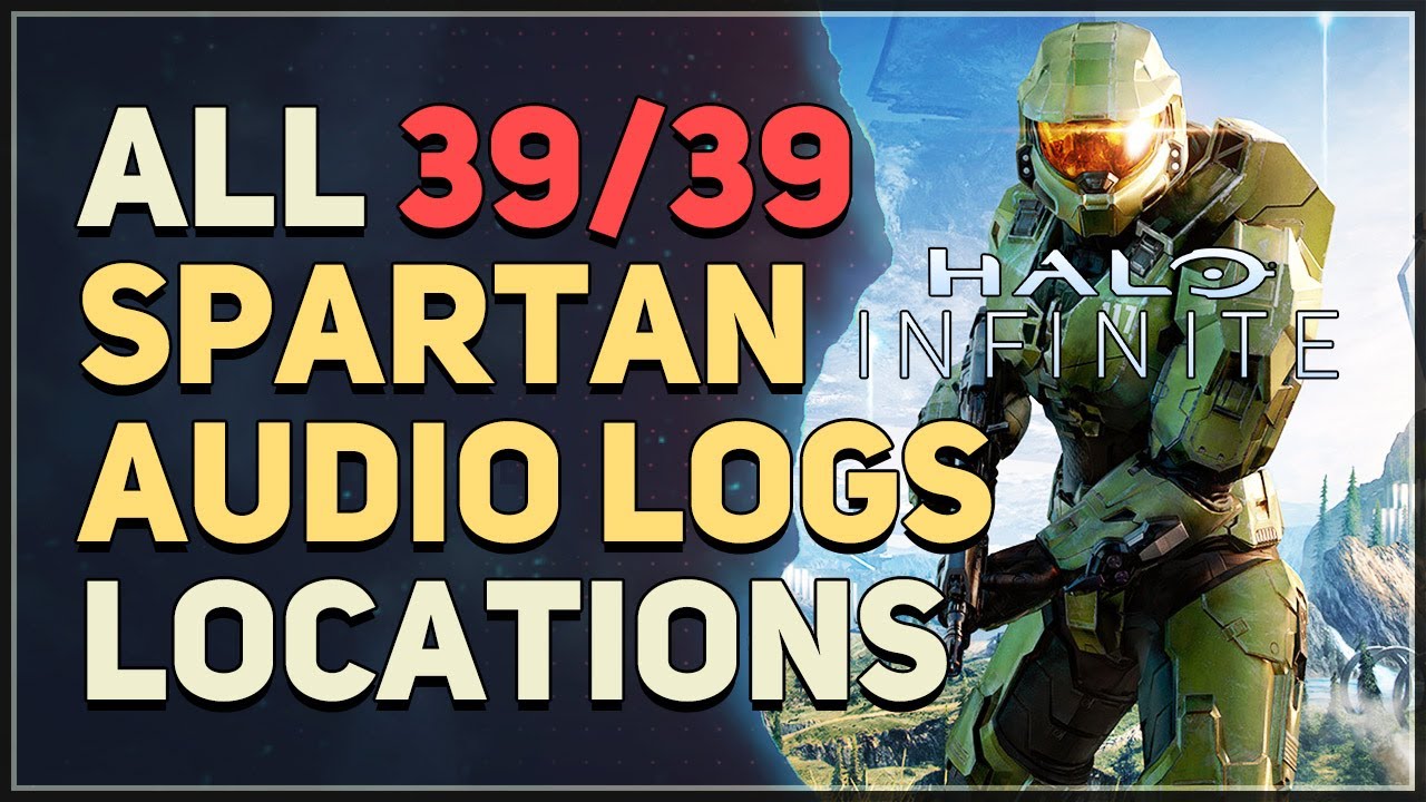 All 39 Spartan Audio Logs Halo Infinite
