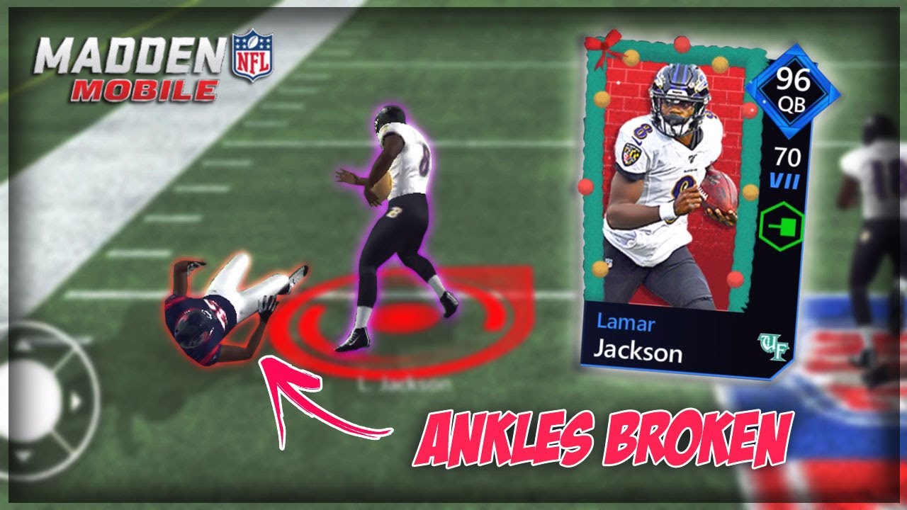 NEW CHEAT CODE LAMAR JACKSON 96 OVR GHOST OF MADDEN GAMEPLAY!! MADDEN MOBILE 20 GAMEPLAY!!