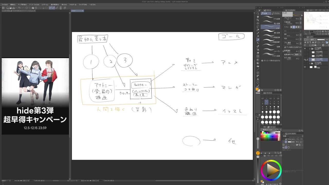 【スグ消す】お絵描き作業配信
