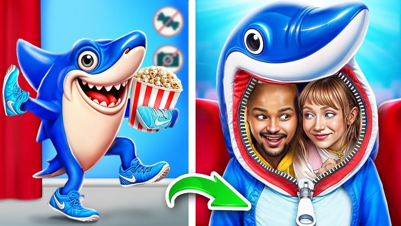 Gerçek Hayatta Fake vs Real İtalyan Meme! Kolay Sinemaya Sızma Challenge!