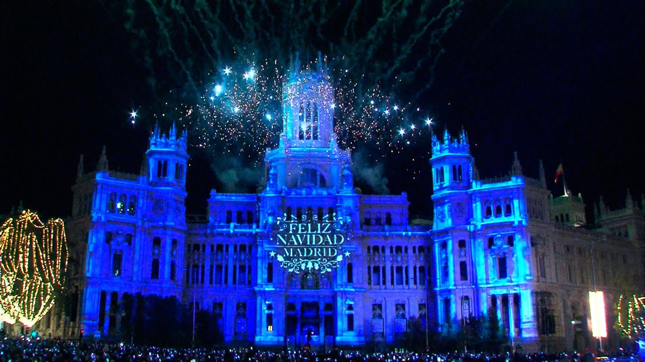 Así ha sido el encendido de las luces de Navidad en Madrid 2025