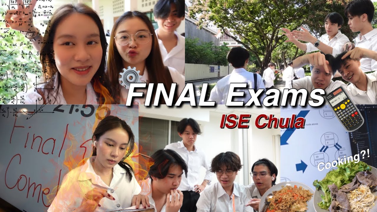 FINALS Exam Week สอบไฟนอลปีสองวิศวะจุฬา!❤️‍🔥 จะรอดหรือจะ...