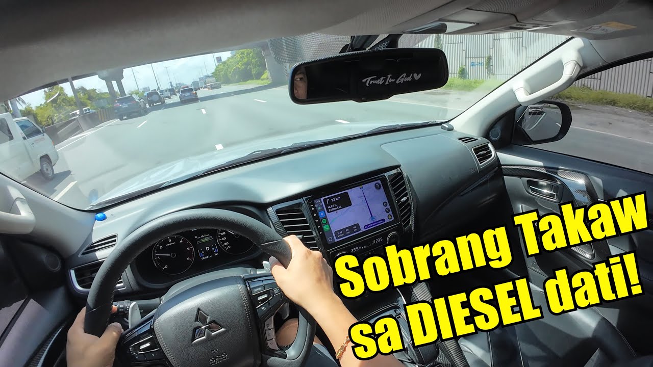 Mitsubishi Montero POV drive | Tumipid na talaga sa Diesel