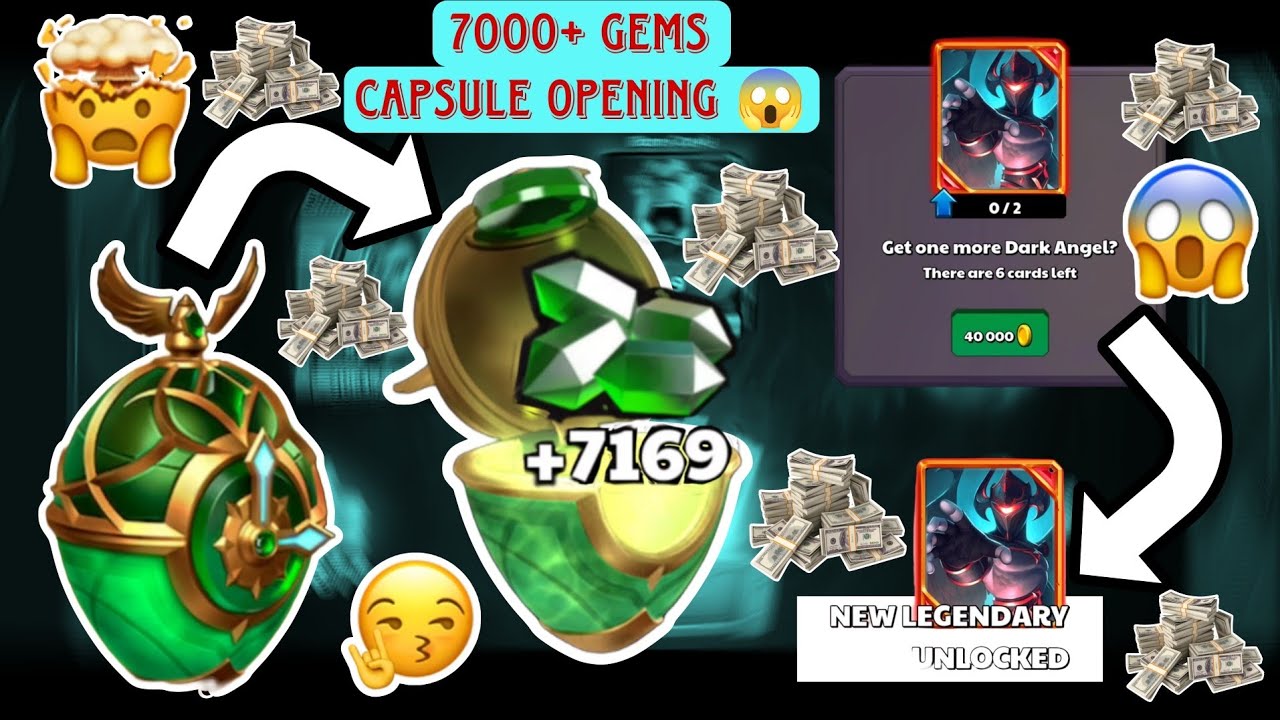 New rare cards unlock castle crush 🤯 #openingchest #trending #gamer #mythicalchest #victorychest
