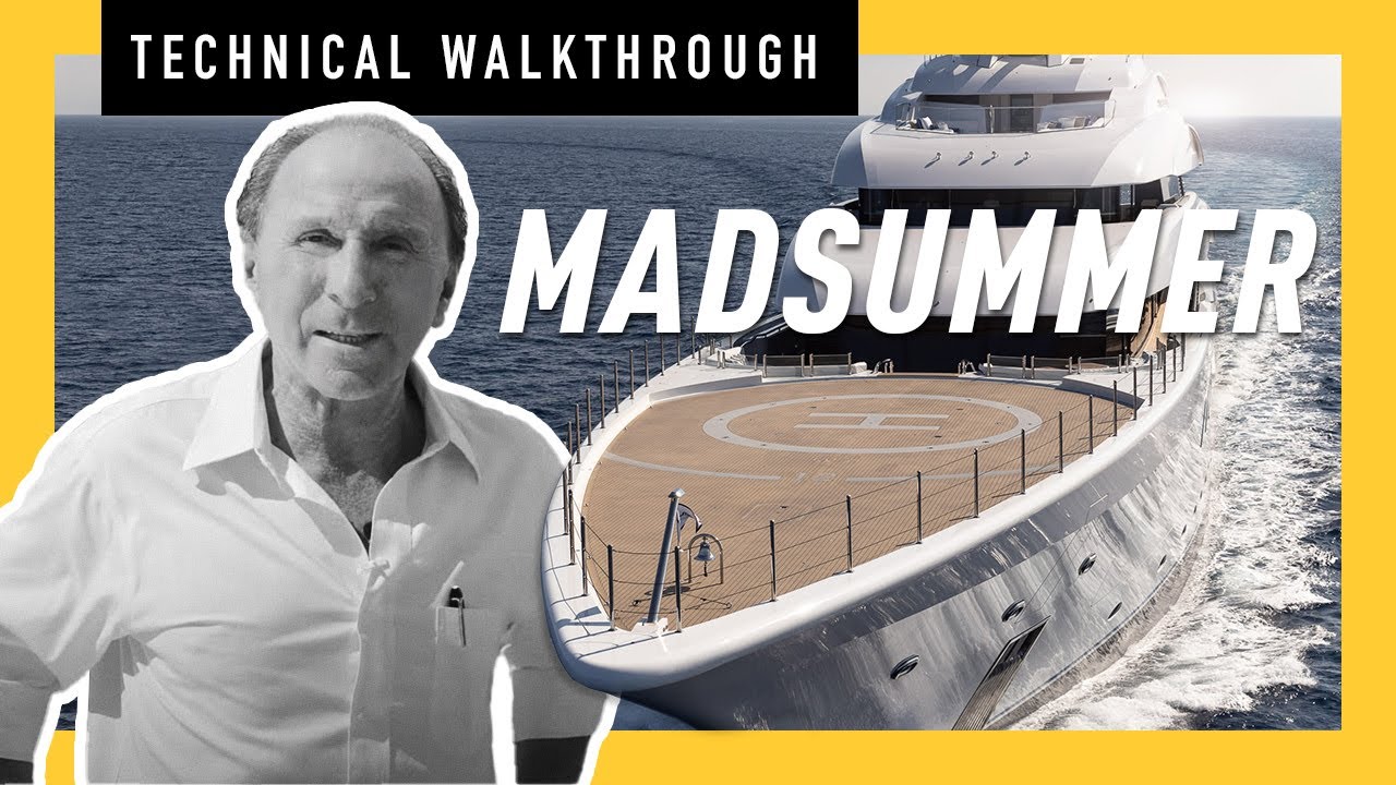 Lurssen MADSUMMER Technical Walkthrough
