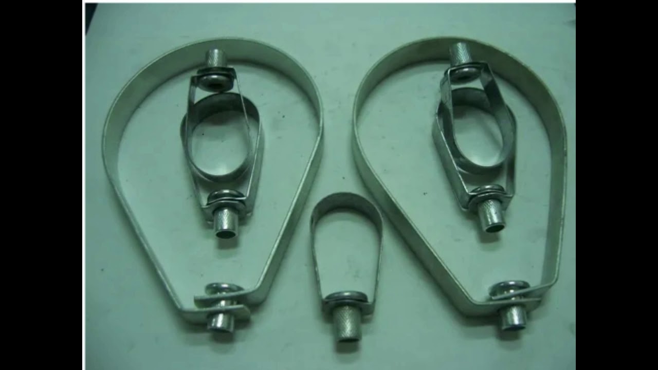 pear shaped pipe hanger apple pipe bracket loop hanger and making machine