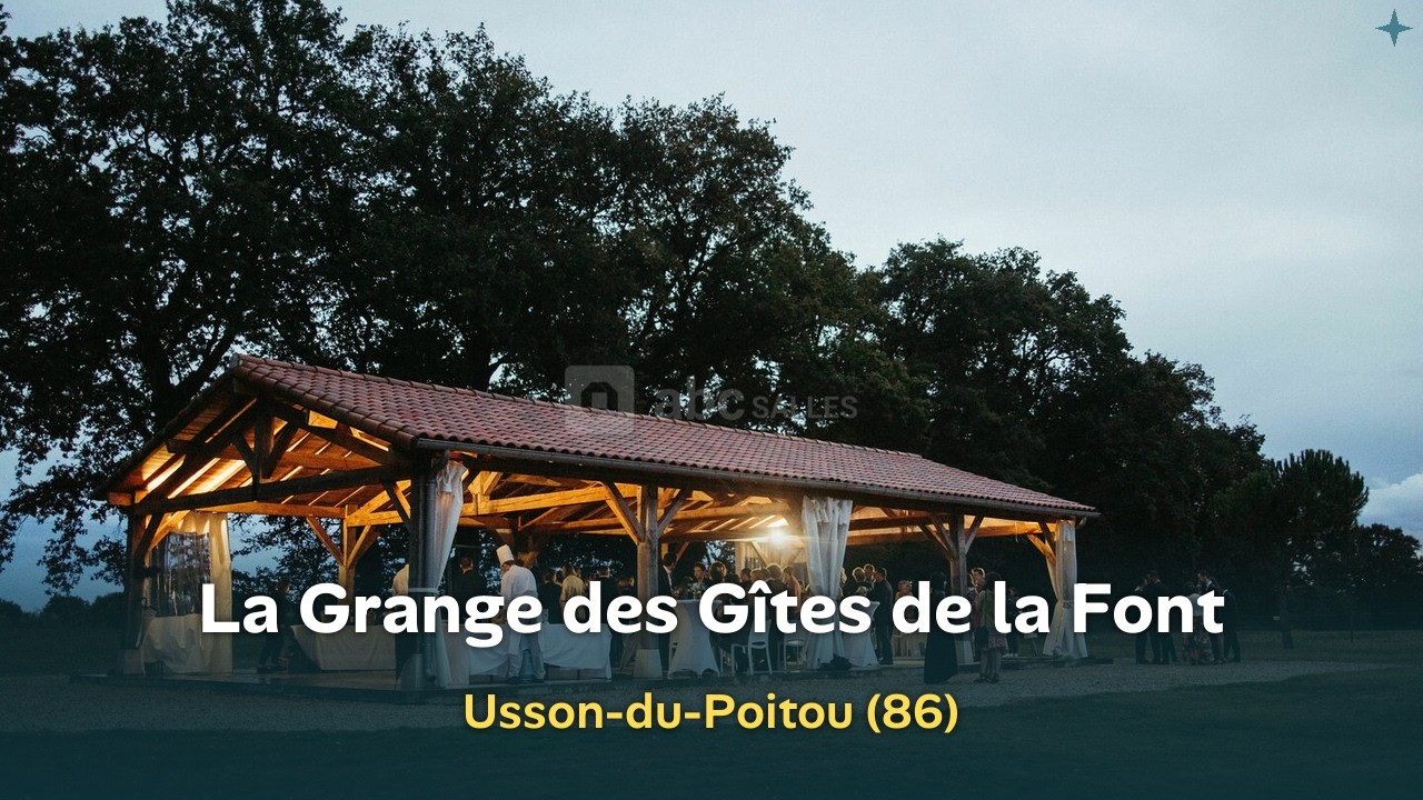 La Grange Des Gites De La Font - 86350 Usson Du Poitou - Location de salle - Vienne 86