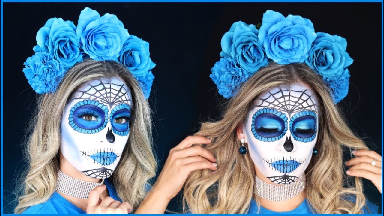 Maquillaje de CATRINA para Halloween y Día de los Muertos | NatyGloss