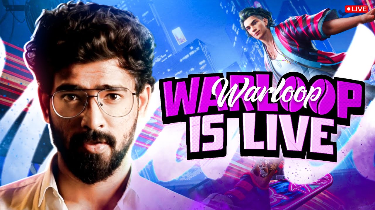 SUNDAY STREAM | WARLOOP IS LIVE | FREE FIRE MAX