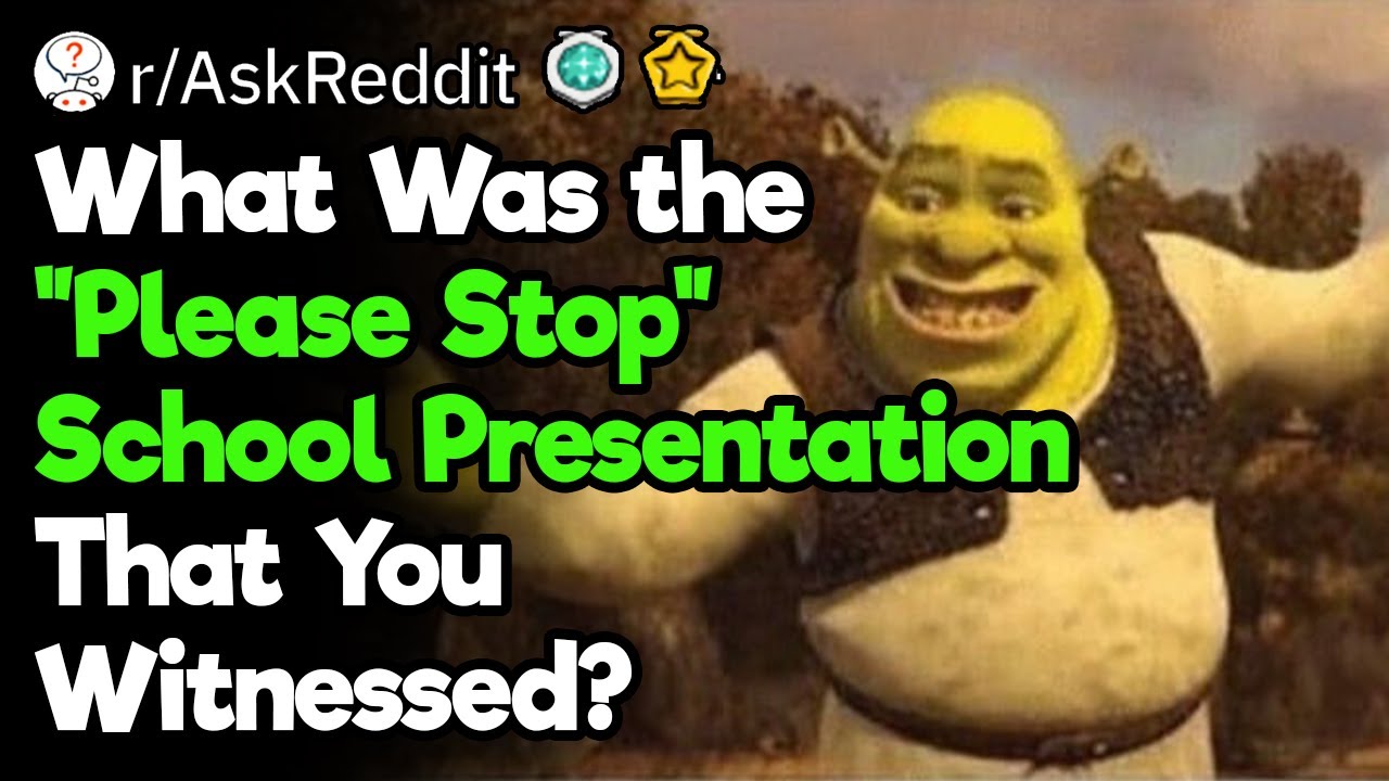 School Presentations That Went Sideways