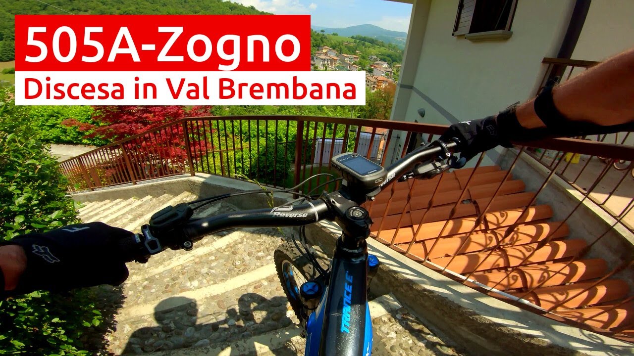 Val Brembana: 505A, Zogno - MTB Bergamo