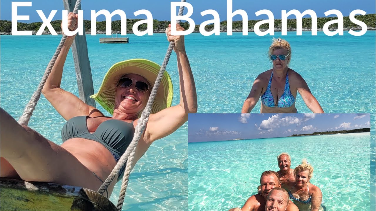 Unglaublich, der schönste Beach ever. Exuma Bahamas Catamaran Tour. Teil 1