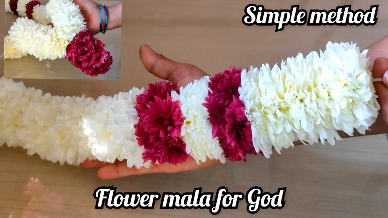 Samanthi poo malai /Samanthi poo malai korpathu eppadi /Indian natural flowers