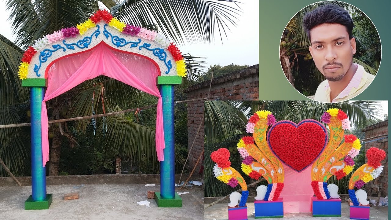 marriage wedding gate  decoration ideas