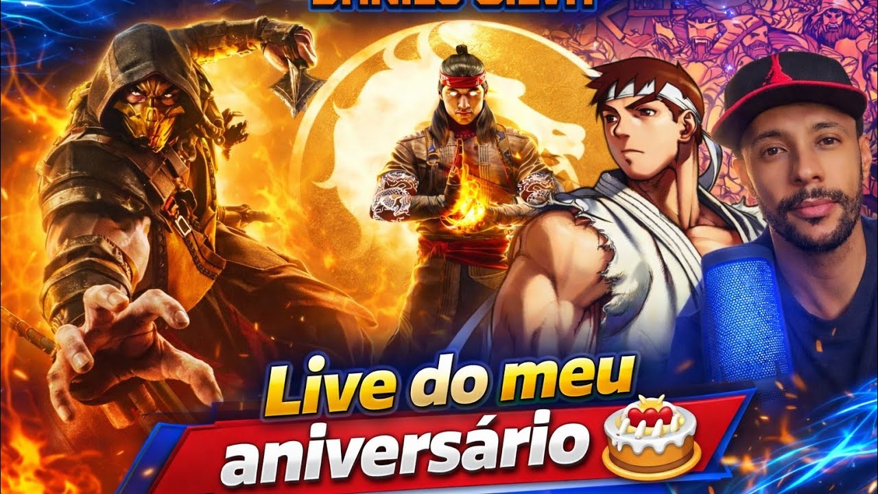 Live do meu aniversário! #Mortalkombat1 #600inscritosObg