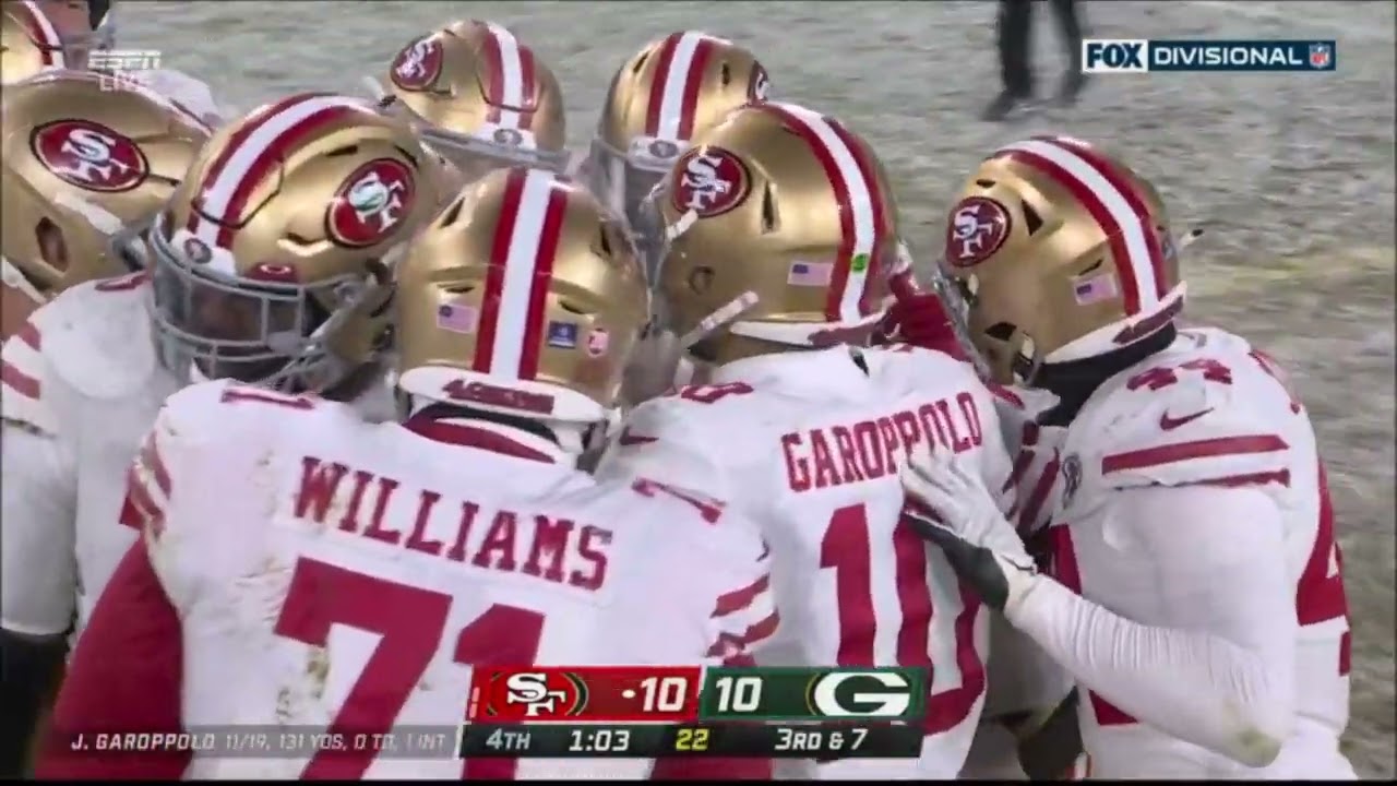 Final 2 minutes - San Francisco 49ers @ Green Bay Packers