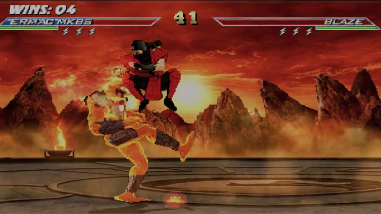 Mortal Kombat Chaotic Mugen - No Commentary - Part 8 - Ermac