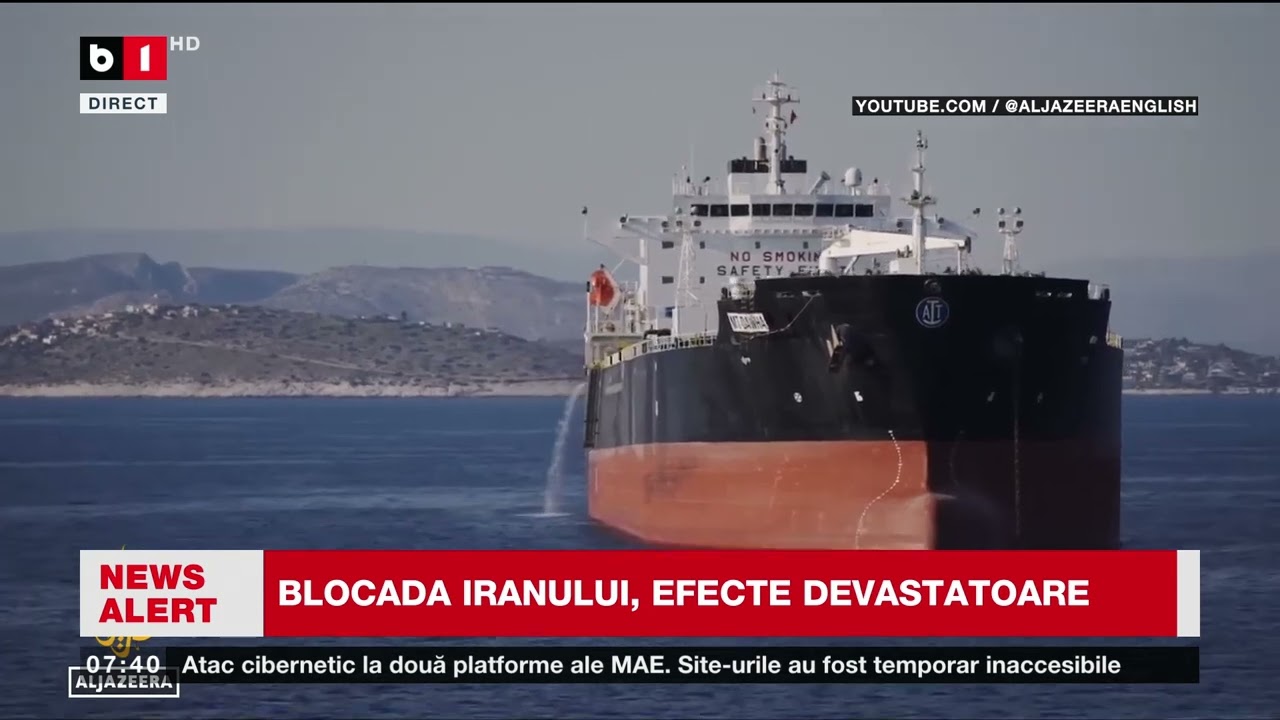 BLOCADA IRANULUI, EFECTE DEVASTATOARE_Știri B1TV_15 mar. 2026
