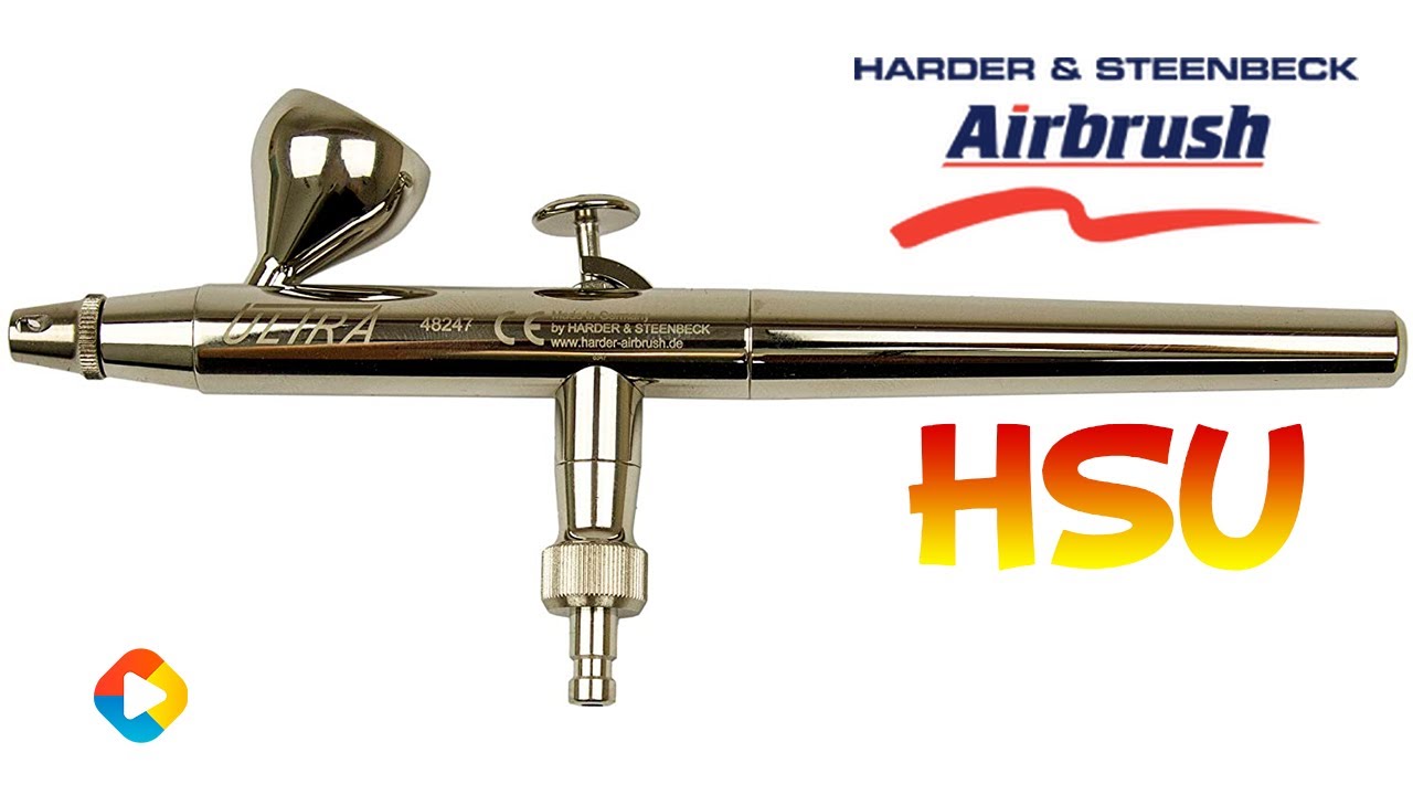 AEROGRAFO DE DOBLE ACCION - HARDER & STEENBECK | ULTRA HSU - EN ESPAÑOL | DongregorioYJack