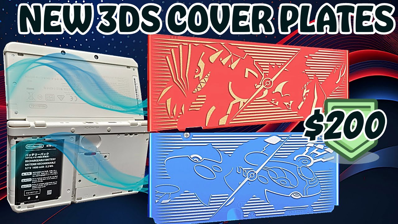 New Nintendo 3DS Cover Plates Are Expensive So I Made My Own