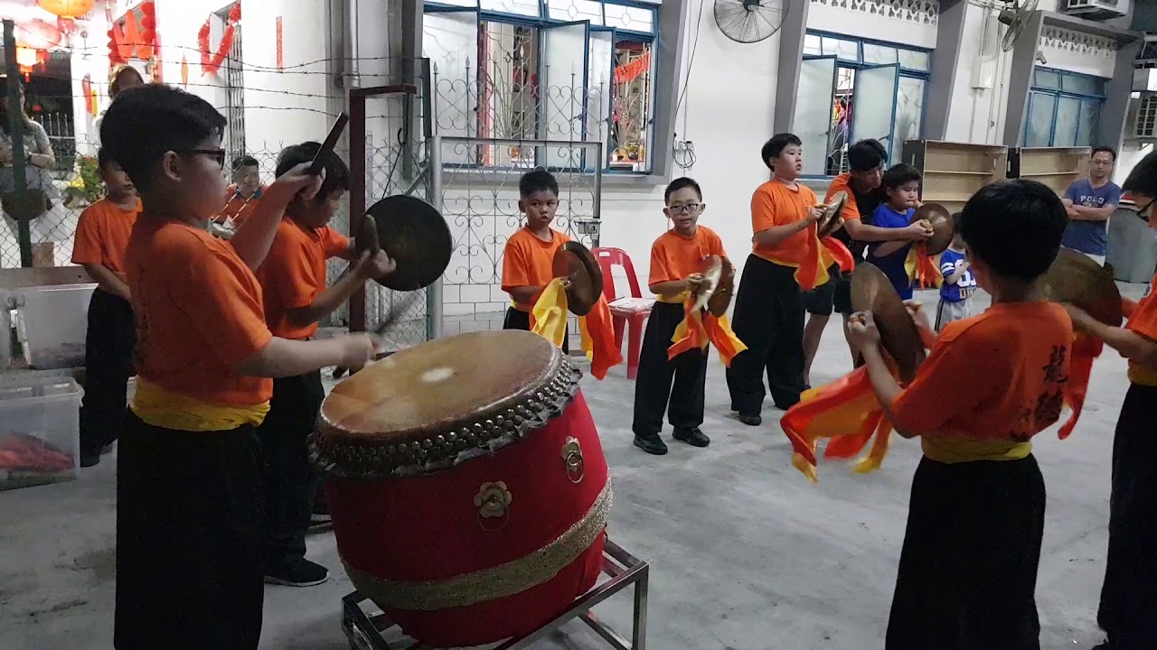 Hok San lion dance drum