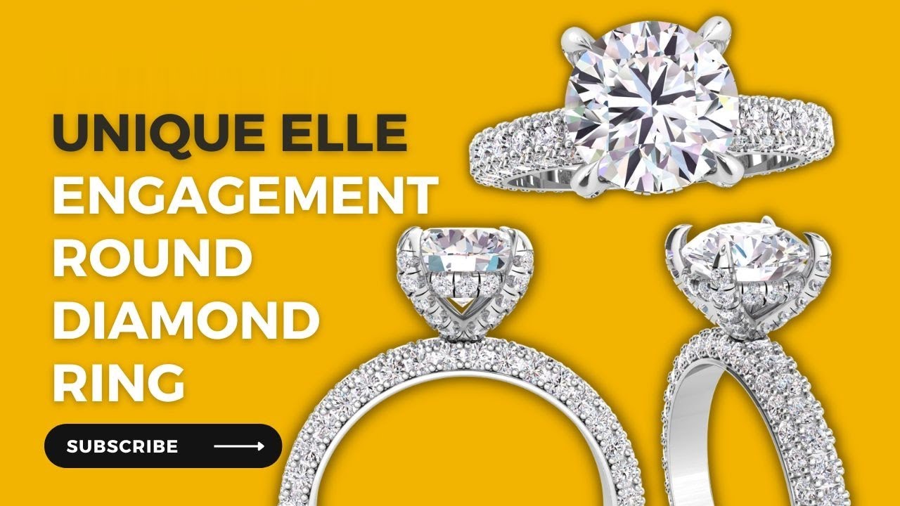 M9 how to create engagement round diamond ring || #ring #educational #course