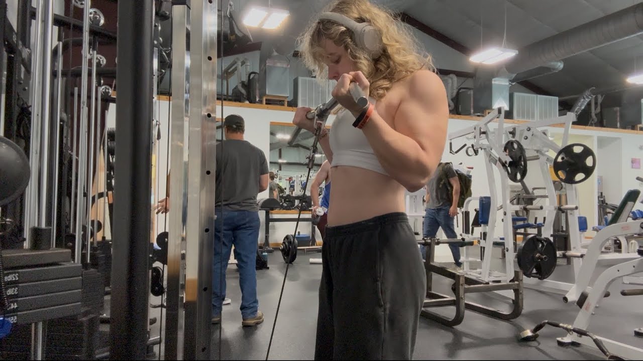 DAY 2: Shoulders and Arms + Haircut