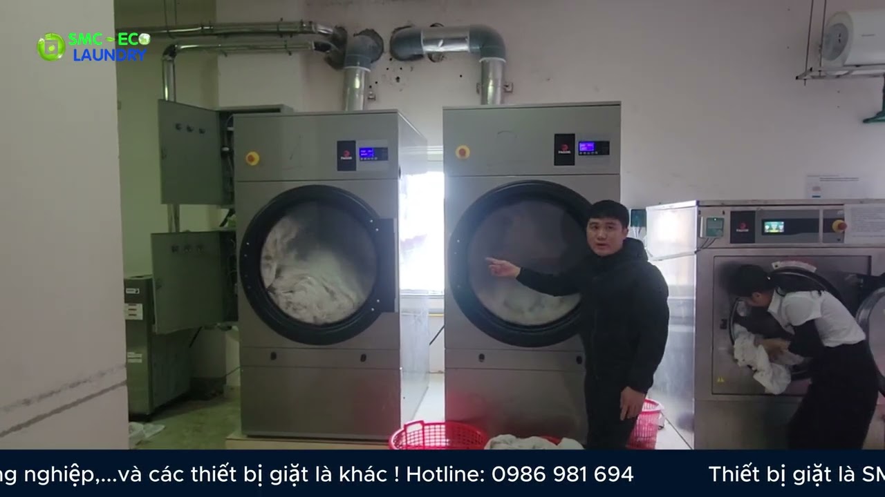Bảo dưỡng máy giặt sấy công nghiệp Fagor cho khách sạn tại Nghệ an cuối năm | Thiết bị giặt là SMC