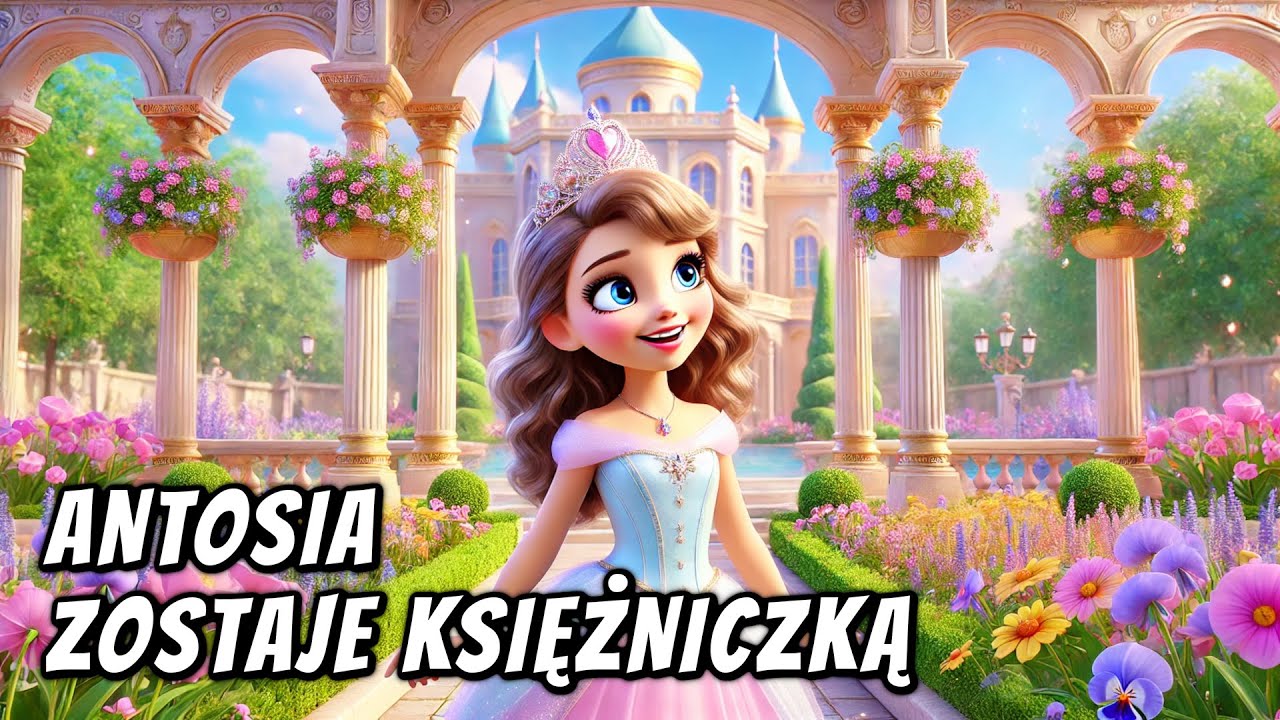 👑🏰 Antosia zostaje księżniczką - Słuchowisko dla dzieci na dobranoc - Bajka do słuchania 🎧