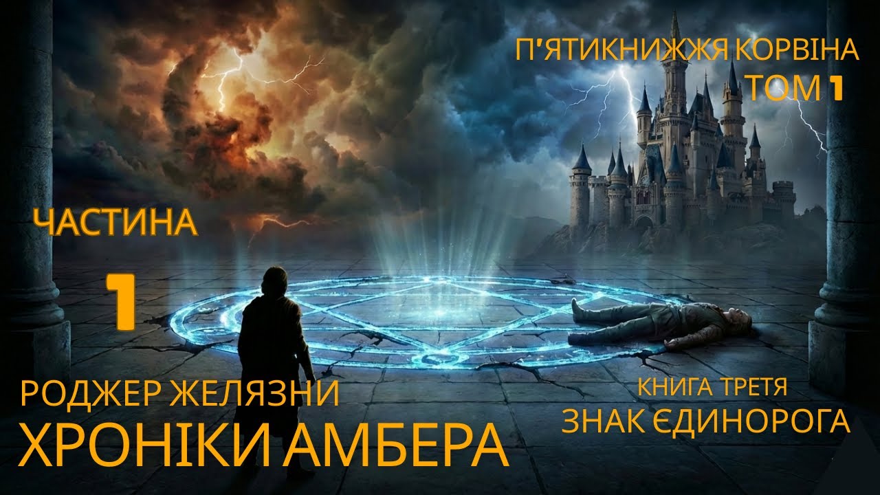 Роджер Желязни. Хроніки Амбера. Том 1. П'ятикнижжя Корвіна. Книга 3. Знак Єдинорога. Частина 1