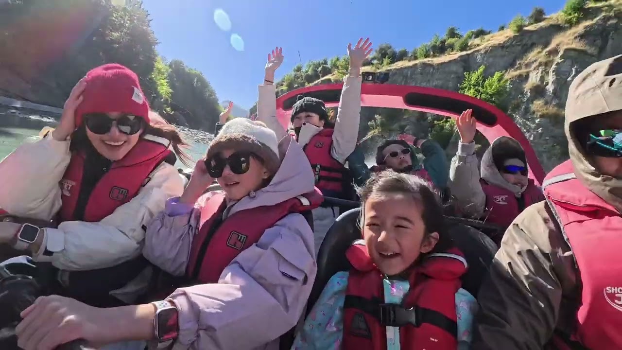 杉霏 噴射船 紐西蘭 🇳🇿 Shotover Jet 