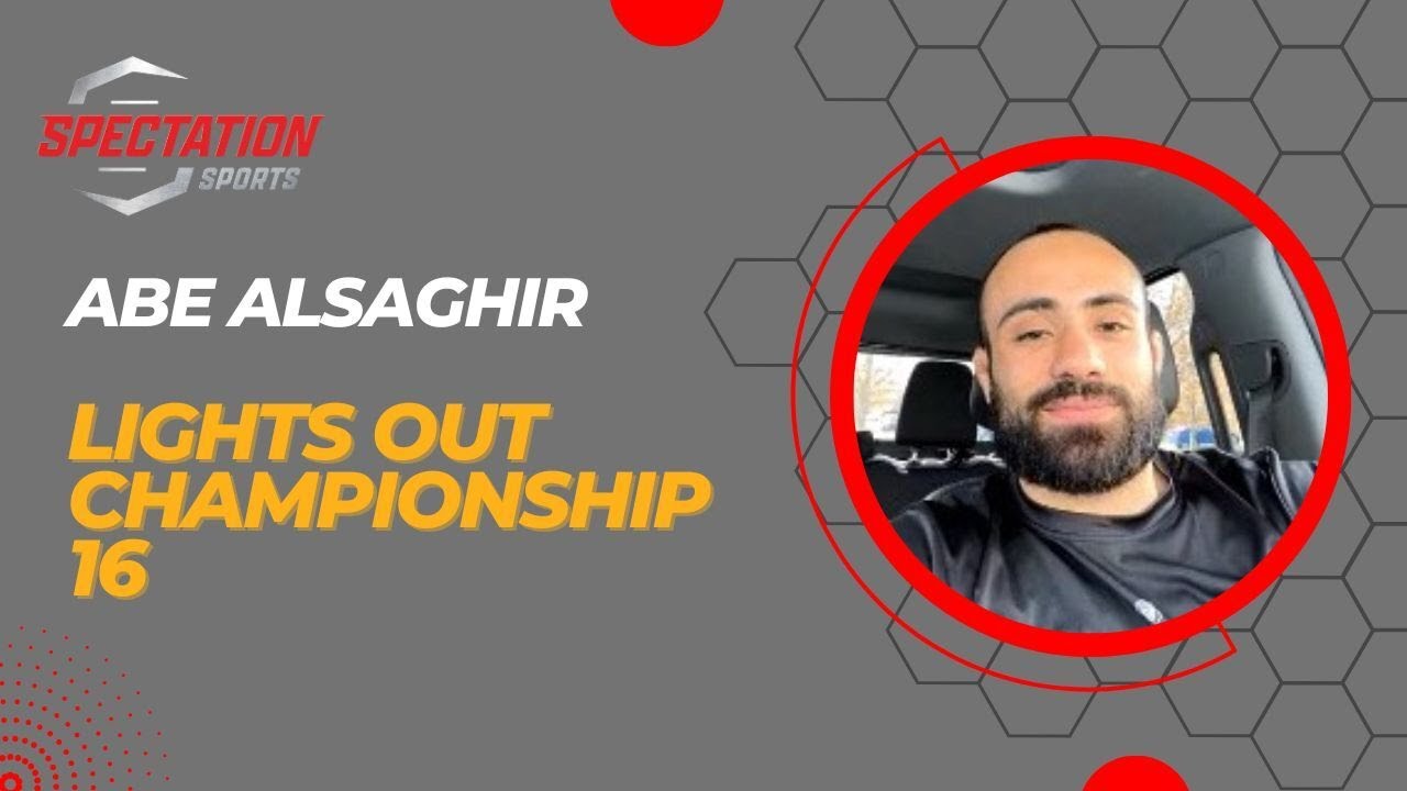 Abe Alsaghir Lights Out Championship 16 Pre Fight Interview