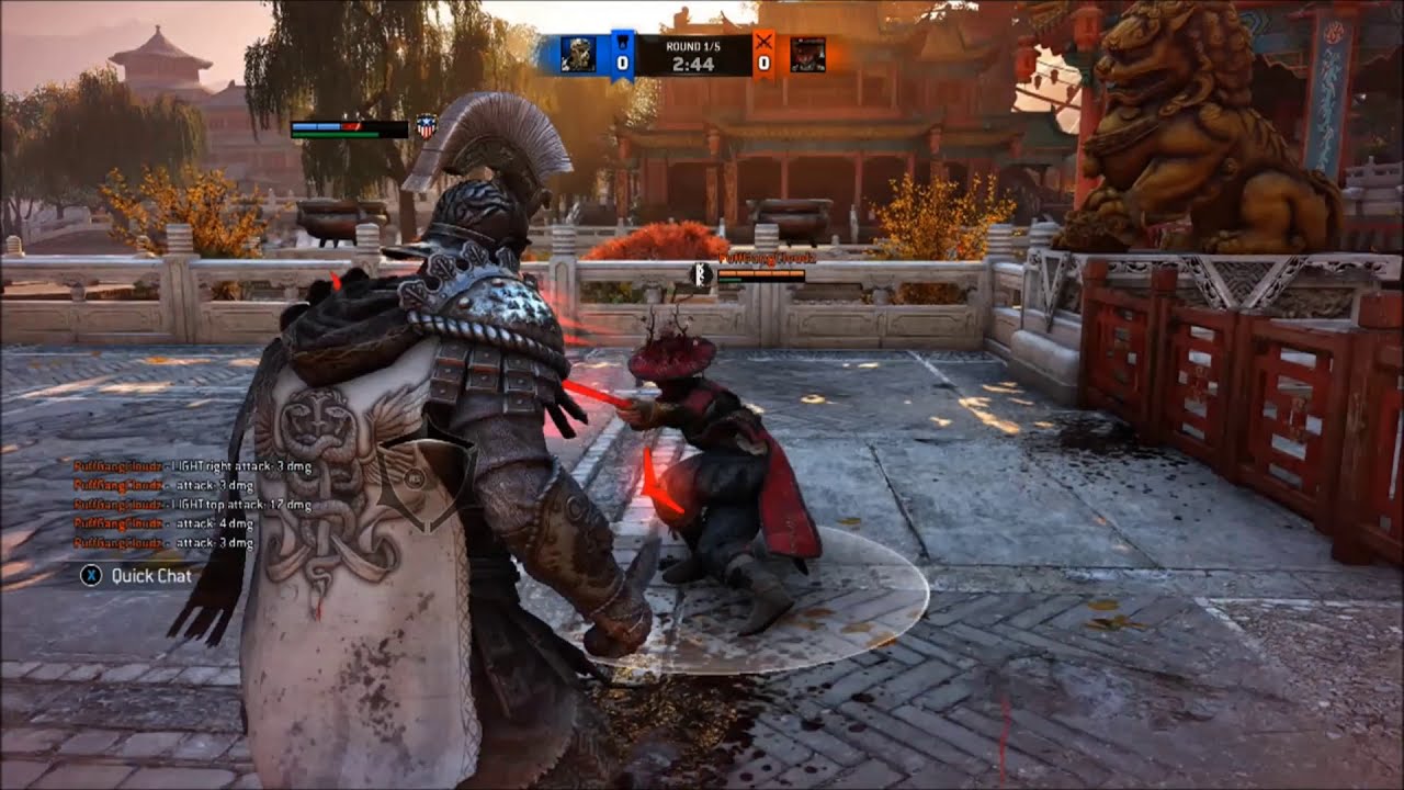 Light spamming Nobushi Smurf gets wrecked - For Honor Ranked Centurion Vs. Nobushi