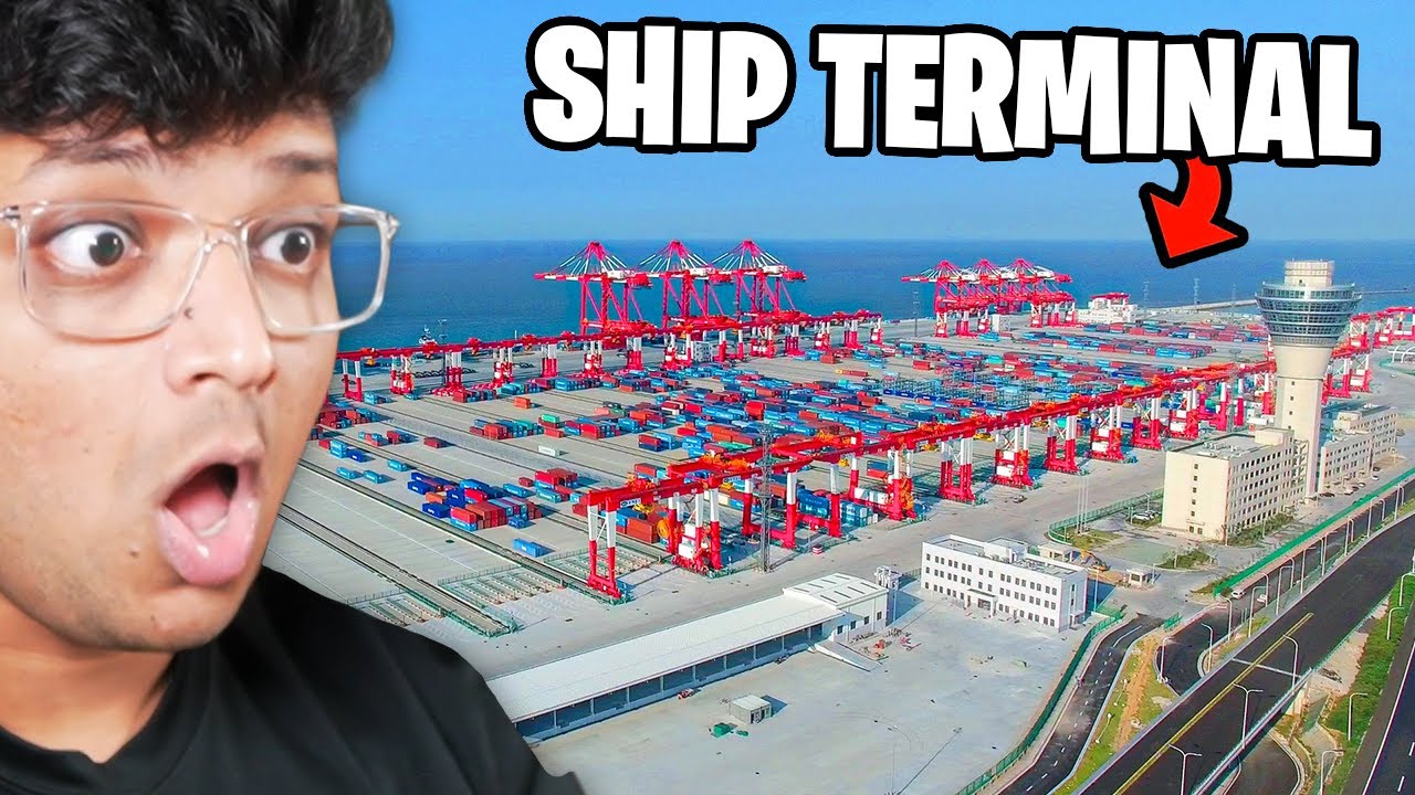 I BUILT A HUGE PORT In My City 🤩 (EXPENSIVE)