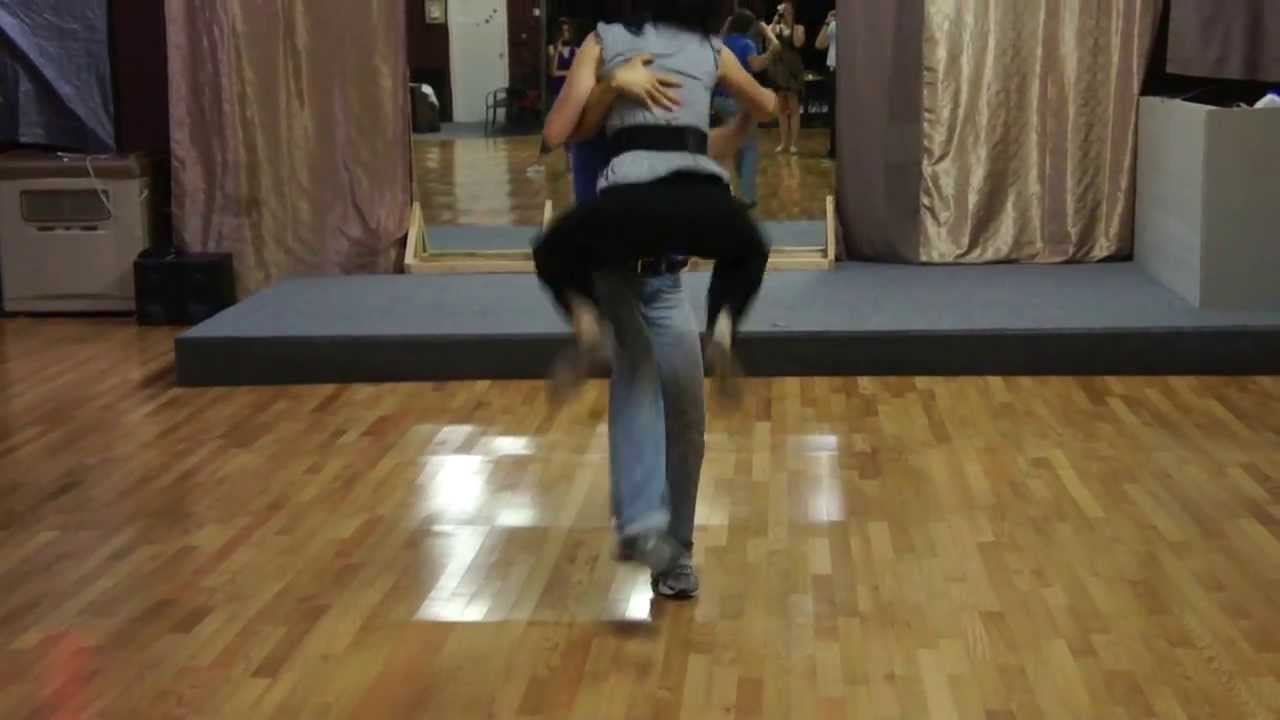 Kenny & Heather - California Routine (Aerials)