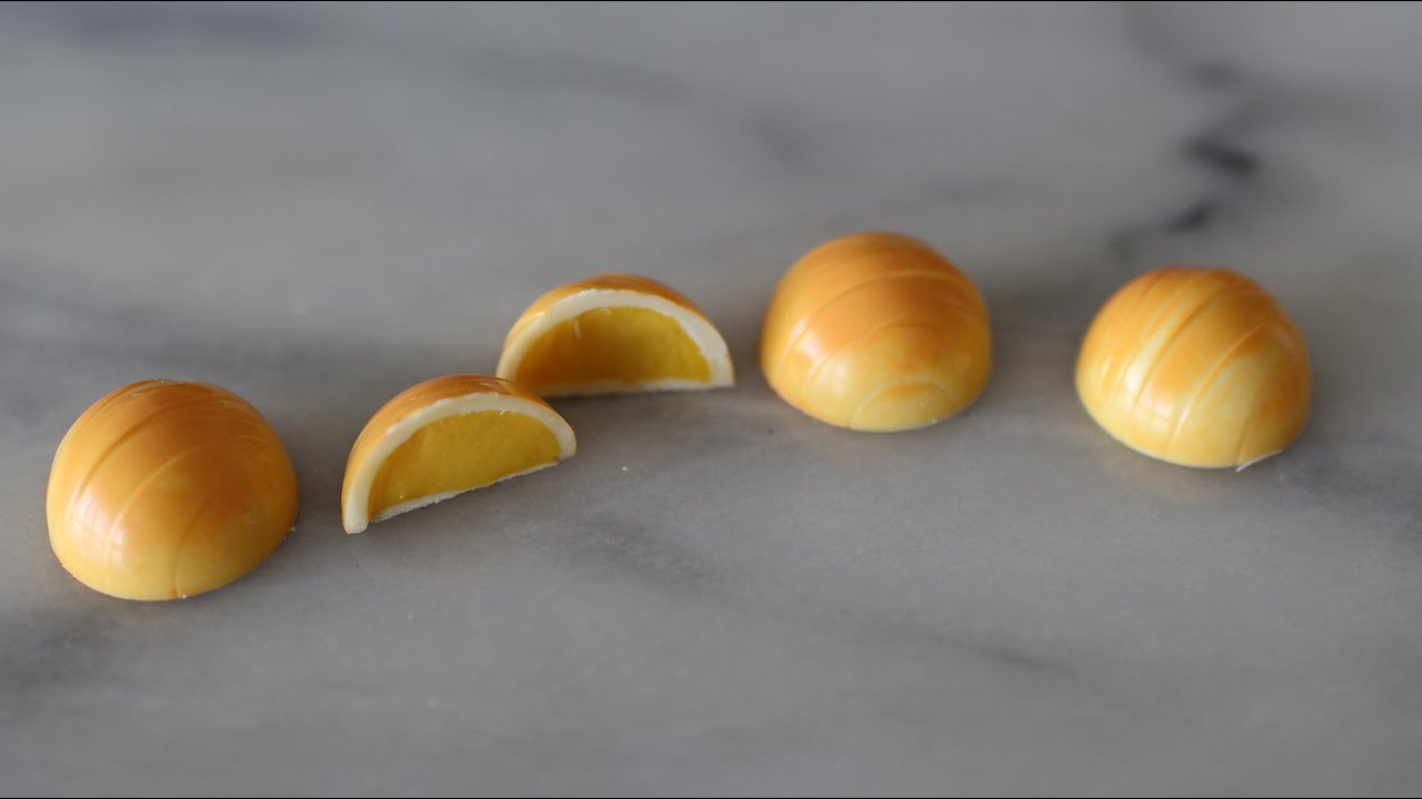 망고 초콜릿 봉봉 만들기 | How to make Mango Chocolate Bonbons