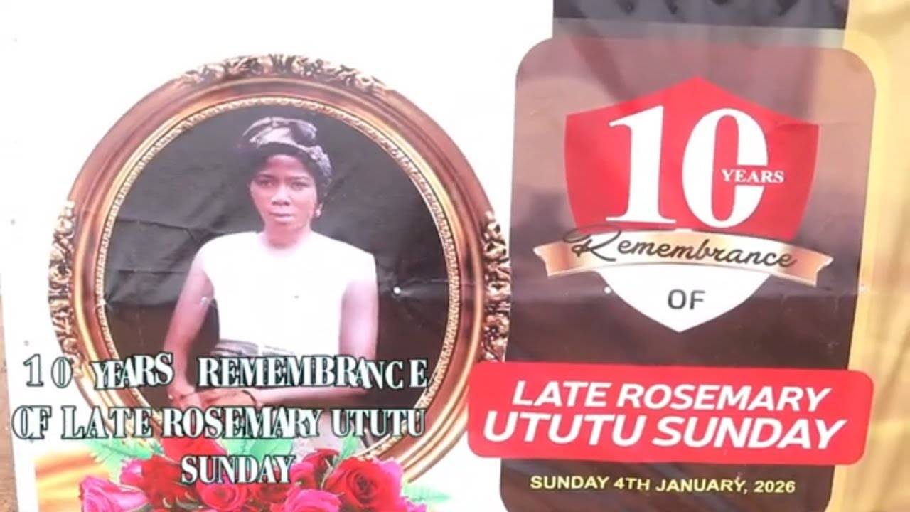 Joe Morgan live at the10 years remembrance of Late Mrs Rosemary Ututu Sunday in Agbor