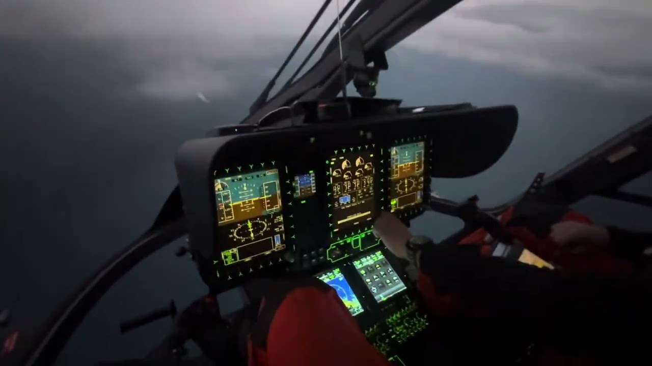 H145D2 IFR to Blossom Banks (longest Marine Pilot Transfer in the world)