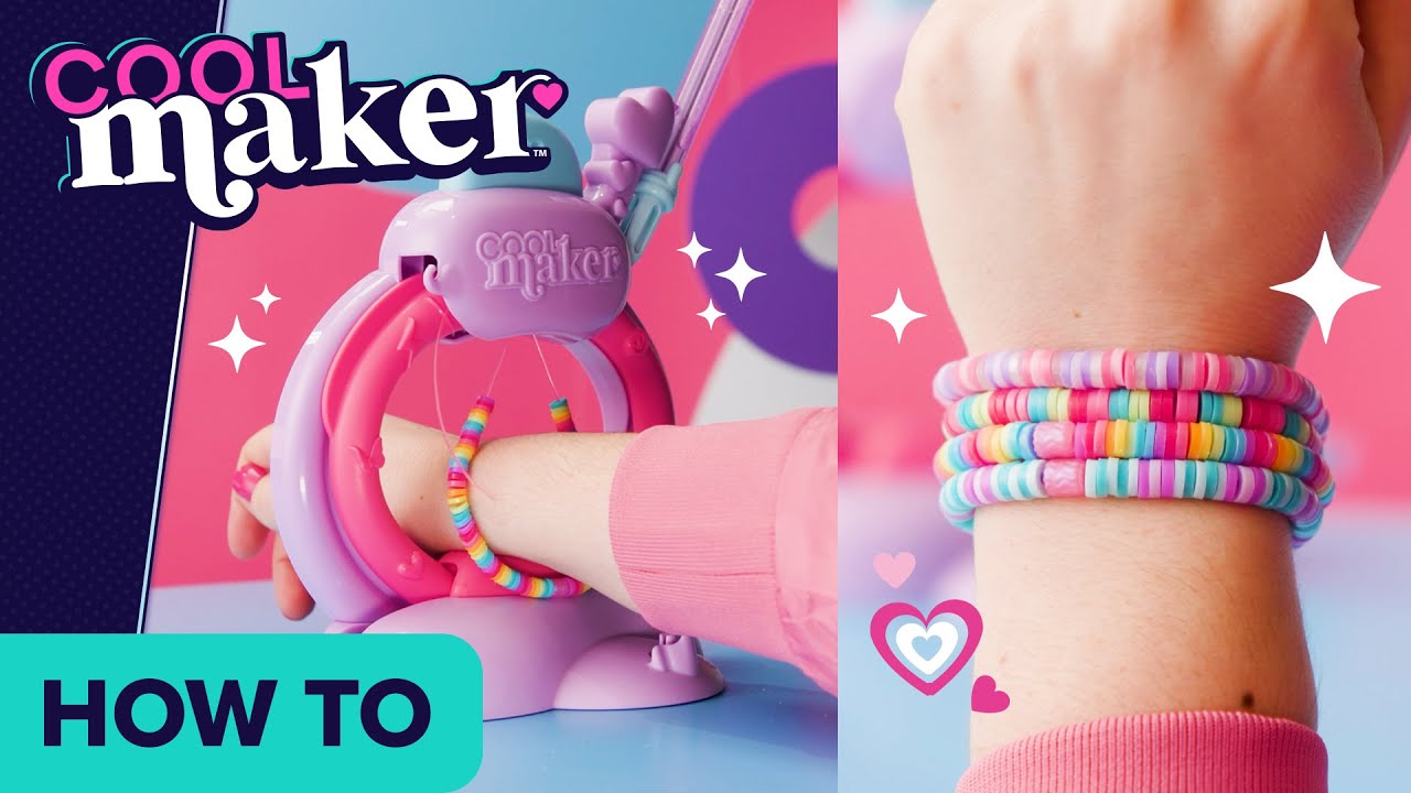 How to Use Your Stack&rsquo;d Heishi Bracelet Studio | Cool Maker | Toys for Kids