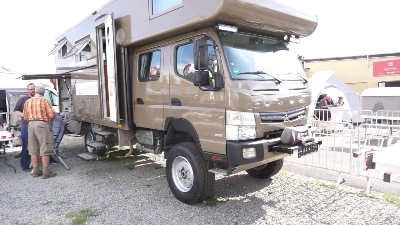 Внедорожный экспедиционный автодом: Woelcke Mitsubishi Fuso 4x4