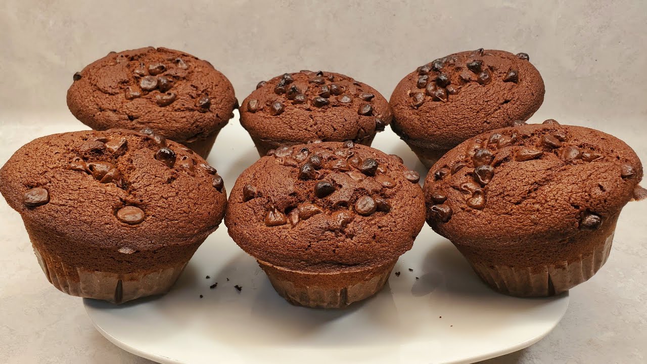 muffin de moca extra humedo riquísimos puro chocolate