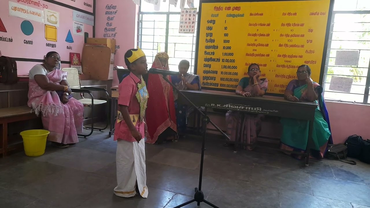 2025-26 கலைத் திருவிழா  மாறுவேட போட்டி