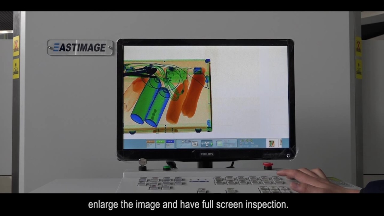 EASTIMAGE EI-V6040 X ray baggage scanner for security checkpoint
