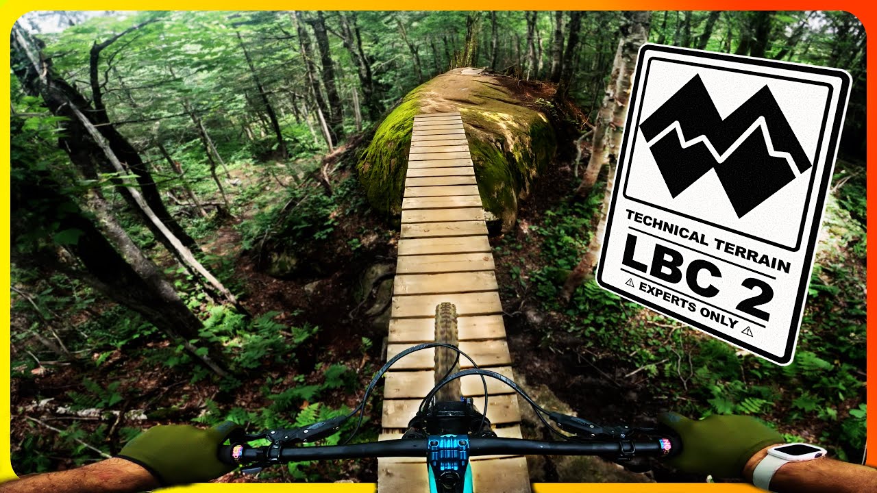 Riding Chunky Tech Trails at Sentiers Du Moulin