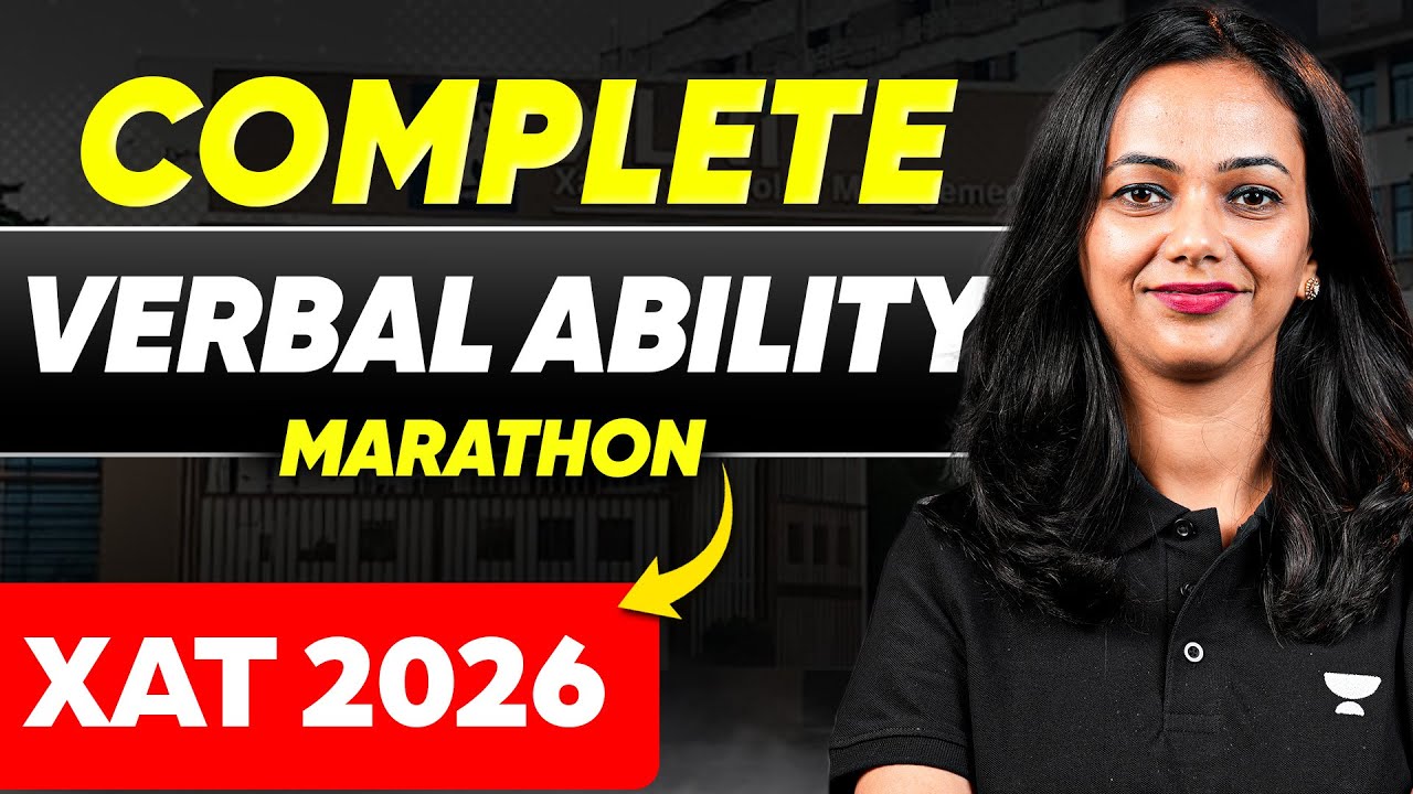 XAT 2026 🔥 Verbal Ability Marathon by Juhi Ma’am | 99%ile VARC Strategy