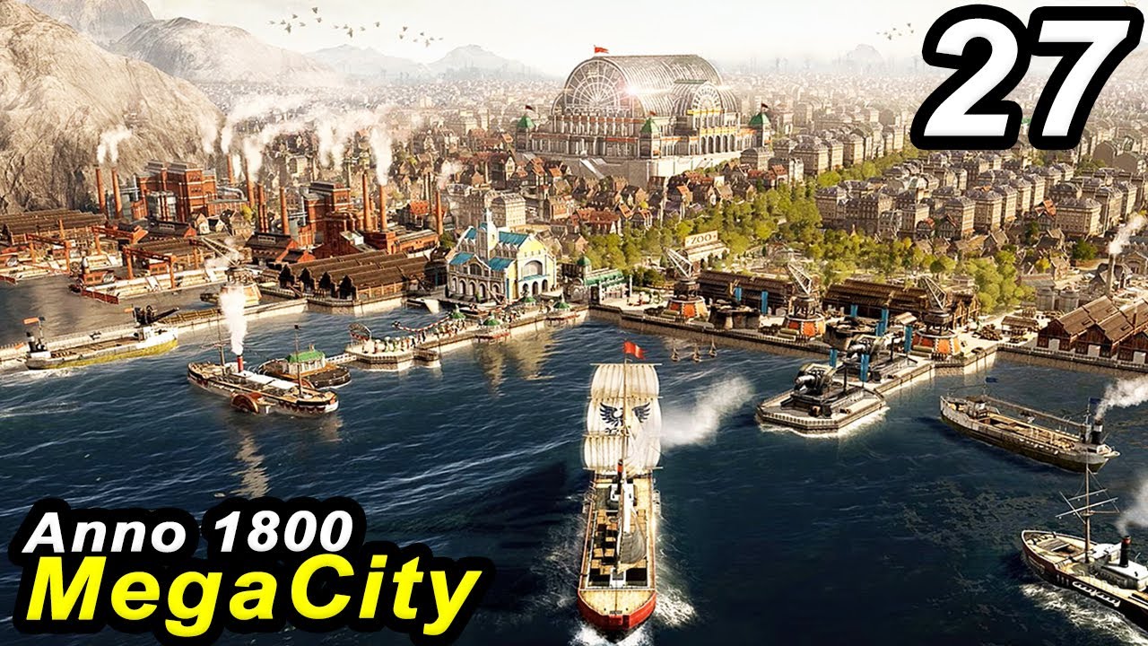 The Skyline Tower FOUNDATION - Anno 1800 MEGACITY || ALL DLCs & LEGENDARY Difficulty #27