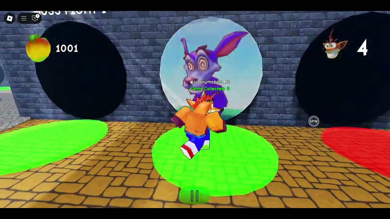 Playing Crash Bandicoot Adventure In Roblox (Part 3)