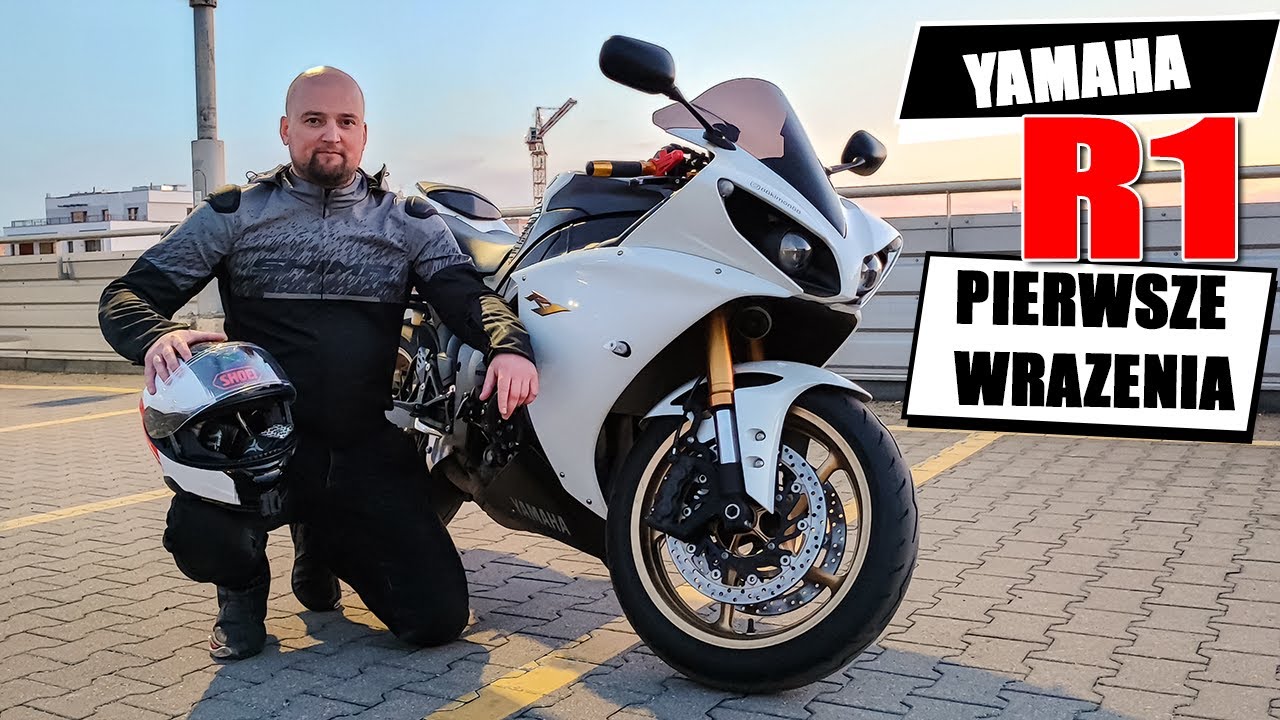 Yamaha R1 rn22 - Pierwsze wrażenia z jazdy CMV 258 #codapl motovlog
