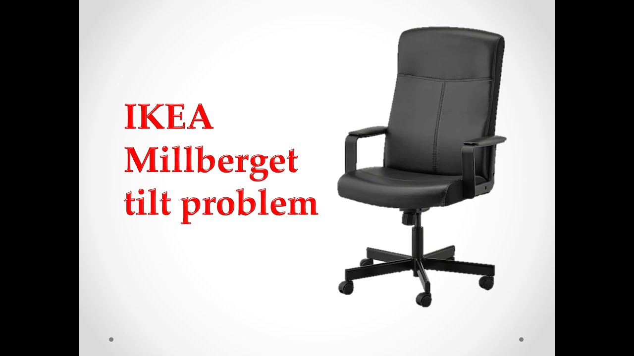 Ikea Millberget tilt forward problem solved.