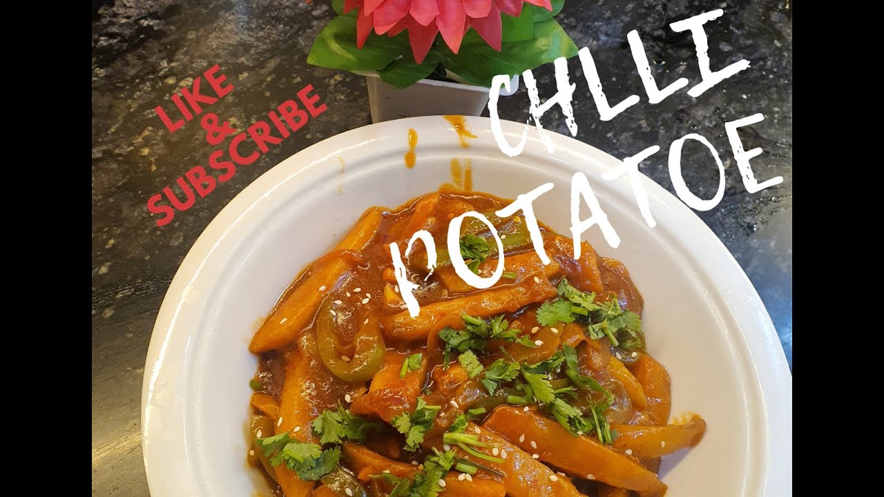 CHILLI POTATOE #food #viral #recipe #chillipotatorecipe #bollywood